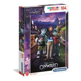 Onward, Rompecabezas, Unisex, 6+ años, 104 uds