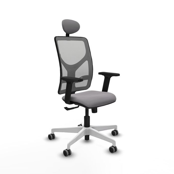 PIQUERAS Y CRESPO Silla de oficina Motilla Gris con mecanismo Sincro PIQUERAS Y CRESPO Silla de oficina Motilla Gris con mecanismo Sincro