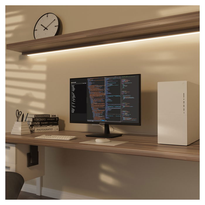 JapanNext JN-I280UHD60F-P Monitor 28" (71,1 cm) 4K UHD 3840x2160 IPS HDR 60Hz AMD FreeSync 5ms 300 cd/m² Altavoces HDMI DisplayPort Negro