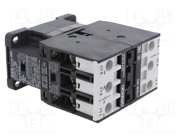 OMRON J7KN Contactor 3-polar 40A 230VAC