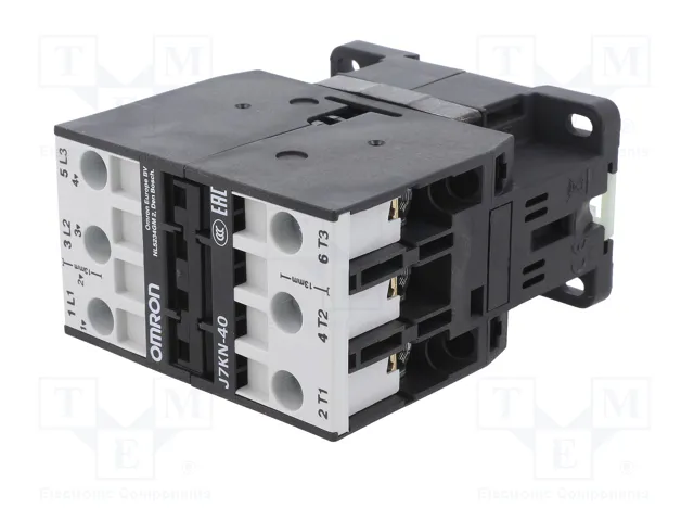 OMRON J7KN Contactor 3-polar 40A 230VAC
