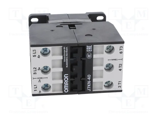 OMRON J7KN Contactor 3-polar 40A 230VAC