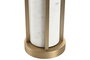 DKD Home Decor Lámpara de Sobremesa Acero y Mármol Mate