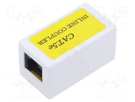 Gembird Acoplador LAN RJ-45 Cat. 5E Blanco nca-lc5e-001