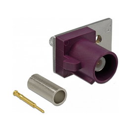 DeLOCK 89744 Conector coaxial FAKRA D macho
