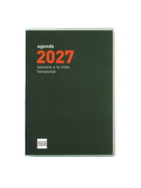 Finocam Agenda Anual 2027 con Tapa de Polipropileno