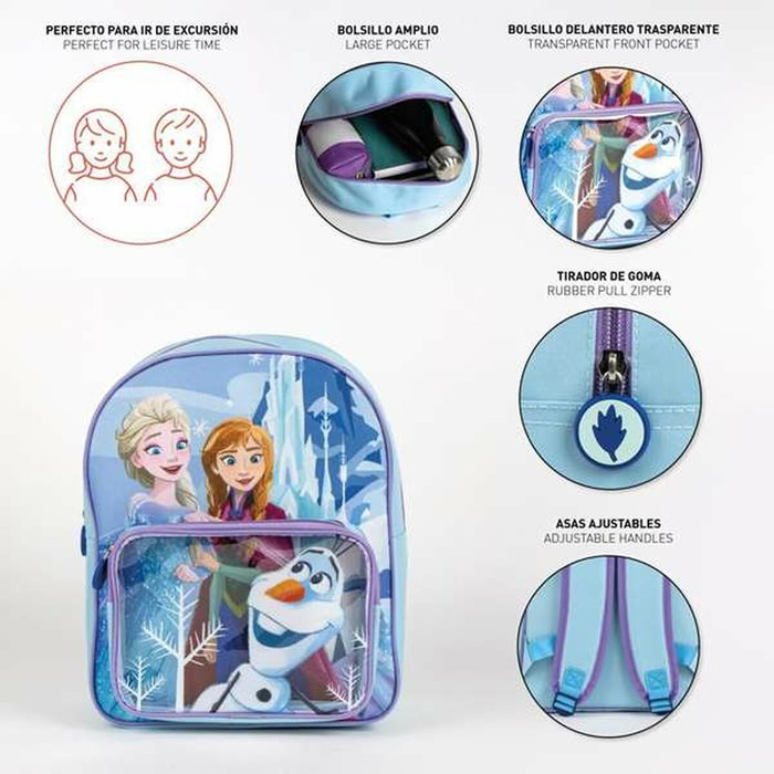 CERDÁ Mochila Frozen Disney 30cm Azul CERDÁ Mochila Frozen Disney 30cm Azul
