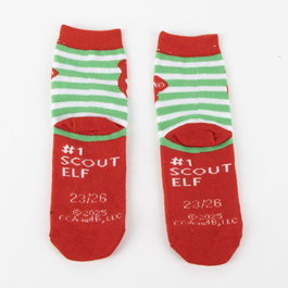 Cerdá Set 2 pares calcetines The Elf on the Shelf 70% algodón, 28% poliéster, 2% elastano