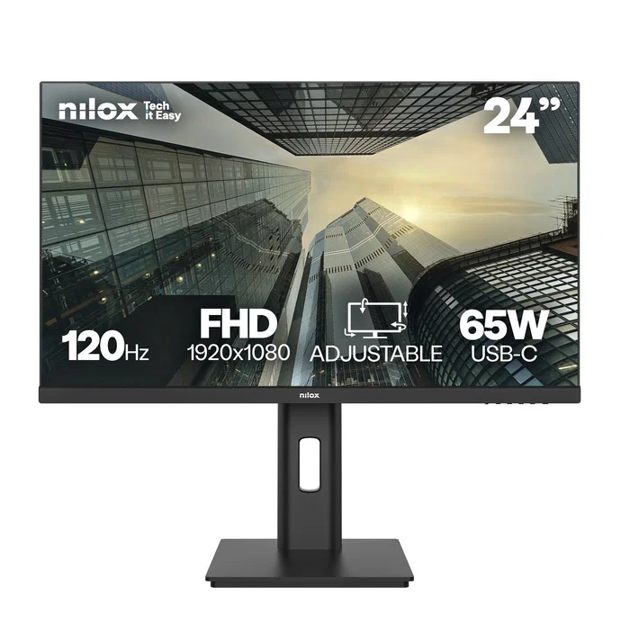 Nilox Monitor NXM24REG12065 24 IPS 120 Hz Full HD Negro Nilox Monitor NXM24REG12065 24 IPS 120 Hz Full HD Negro