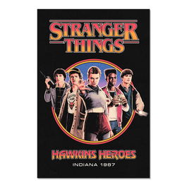 ERIK Poster Hawkins Heroes Stranger Things 91,5x61cm