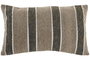 DKD Home Decor Cojín Algodón Velvet Gris Claro 50x30 cm