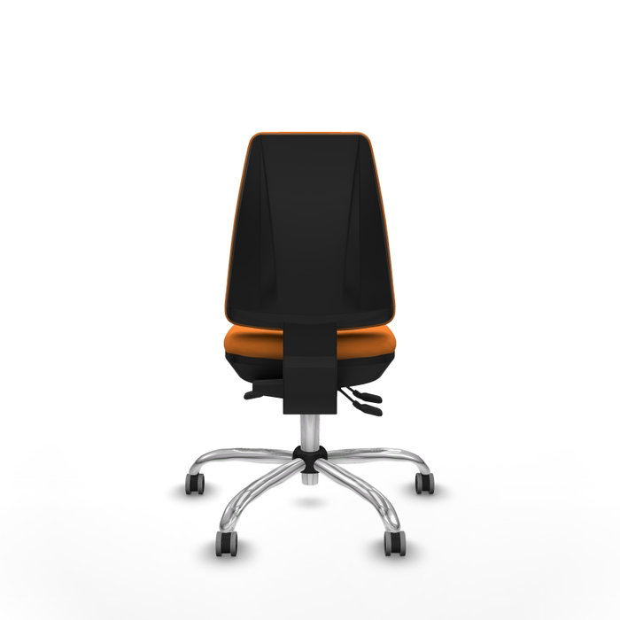 PIQUERAS Y CRESPO Silla de oficina Elche Naranja con mecanismo Asincro PIQUERAS Y CRESPO Silla de oficina Elche Naranja con mecanismo Asincro