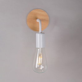 Aplique de pared Springs diseño elegante retro SKD-W1017 luz LED E27