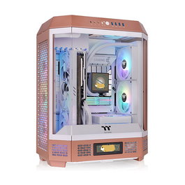 Thermaltake Caja PC Midi Tower The Tower 600 Mocha Mousse ATX micro ATX Mini-ITX