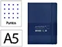 Antartik Cuaderno Tapa Blanda A5 Hojas Puntos Azul Marino 80 Hojas 80gr FSC