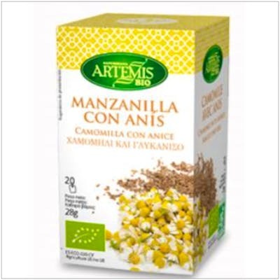 Artemis Infusión de manzanilla con anís Bio 20 filtros