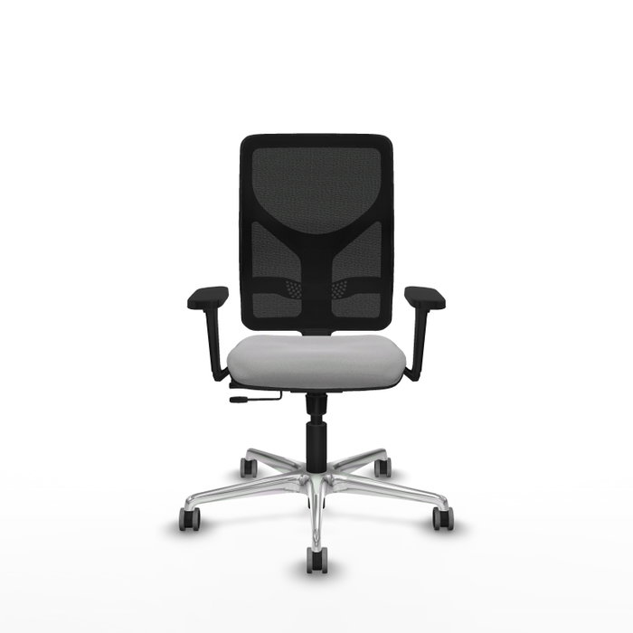 PIQUERAS Y CRESPO Silla de oficina Motilla con mecanismo Sincro/Traslack, Gris claro y Negro PIQUERAS Y CRESPO Silla de oficina Motilla con mecanismo Sincro/Traslack, Gris claro y Negro