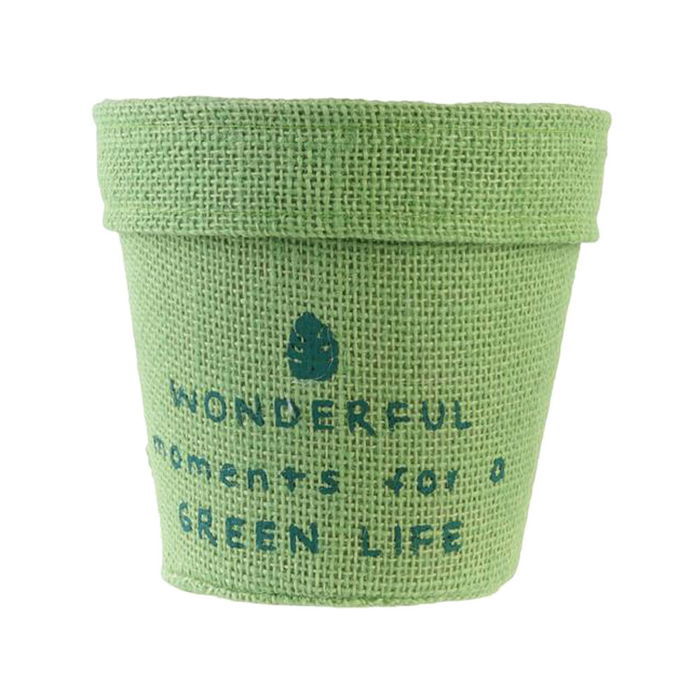 Home Deco Factory Maceta Yute Little Market Diámetro 9,5 cm Home Deco Factory Maceta Yute Little Market Diámetro 9,5 cm