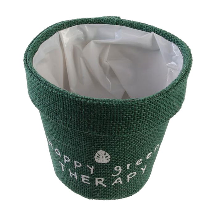 Home Deco Factory Maceta Yute Little Market Diámetro 9,5 cm Home Deco Factory Maceta Yute Little Market Diámetro 9,5 cm