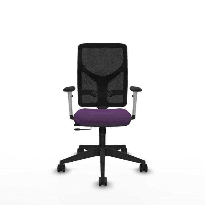 PIQUERAS Y CRESPO Silla de oficina Motilla Morado con mecanismo Sincro/Traslack