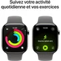 Apple Watch Series 11 GPS + Cellular 42 mm Caja Titanio Natural Correa Deportiva Gris Piedra M/L MF8N4ZRA