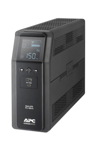 APC BR1600SI Sistema de alimentación ininterrumpida (UPS) Línea interactiva 1,6 kVA 960 W 8 salidas AC APC BR1600SI Sistema de alimentación ininterrumpida (UPS) Línea interactiva 1,6 kVA 960 W 8 salidas AC