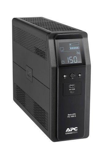 APC BR1600SI Sistema de alimentación ininterrumpida (UPS) Línea interactiva 1,6 kVA 960 W 8 salidas AC APC BR1600SI Sistema de alimentación ininterrumpida (UPS) Línea interactiva 1,6 kVA 960 W 8 salidas AC
