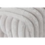 DKD Home Decor Sillón de Poliéster con Acabado de Pelo Beige