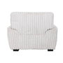 DKD Home Decor Sillón de Poliéster con Acabado de Pelo Beige