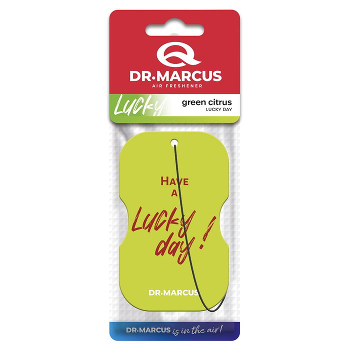 Drmarcus Ambientador Lucky Day Green Citrus DRM1137 Colgante de Celulosa para un Día de Suerte Drmarcus Ambientador Lucky Day Green Citrus DRM1137 Colgante de Celulosa para un Día de Suerte