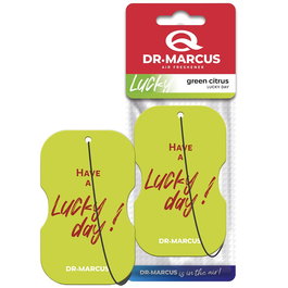 Drmarcus Ambientador Lucky Day Green Citrus DRM1137 Colgante de Celulosa para un Día de Suerte