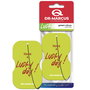 Drmarcus Ambientador Lucky Day Green Citrus DRM1137 Colgante de Celulosa para un Día de Suerte