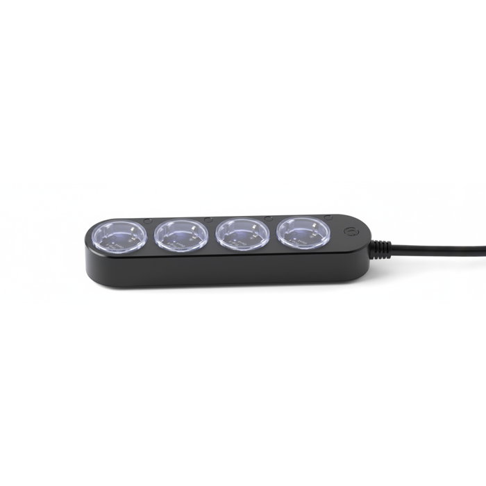 Shelly Power Strip 4 Gen4 Zigbee/Matter Negro