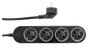 Shelly Plug & Play Power Strip 4 Gen4 schwarz