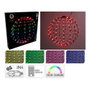 Basics Bola metálica plegable con 168 LEDs RGB de 40 cm