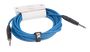 Cable Ek Audio para Guitarra Jack Recto-Recto 6 m Azul