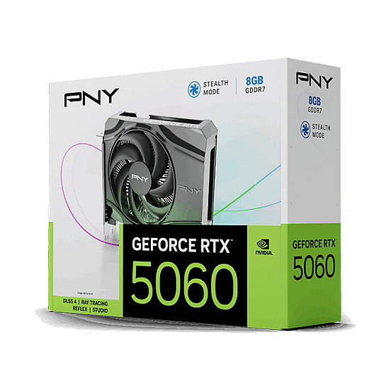 PNY GeForce RTX 5060 Single Fan 8GB GDDR7