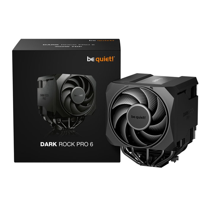 Be Quiet! Dark Rock Pro 6 Refrigerador de aire AMD AM5/AM4 e Intel LGA 1851/1700/1200/1150/1151/1155
