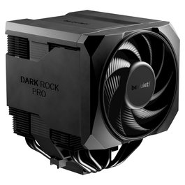 be quiet! Dark Rock Pro 6 Refrigerador de aire para CPU AMD AM5/AM4 e Intel 1851/1700/1200/1151/1155/1150, 2 ventiladores 120/135 mm, Negro