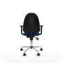 PIQUERAS Y CRESPO Silla de oficina Aýna Azul con Brazos 1D