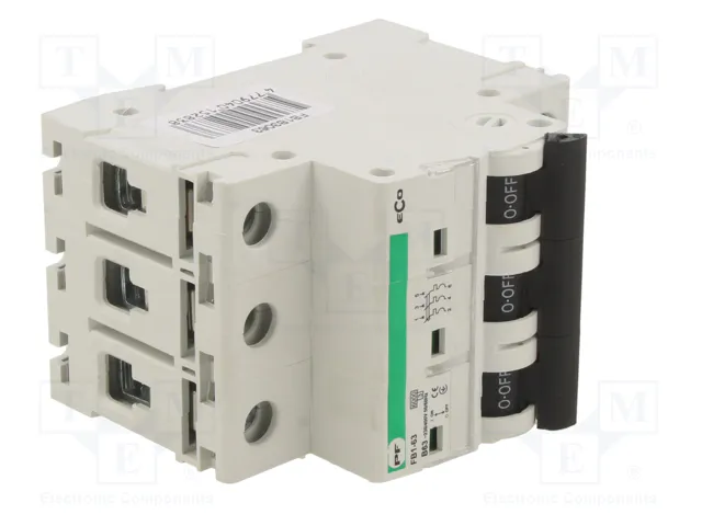 Promfactor Baltic Interruptor magnetotérmico ECO 3 polos 63A