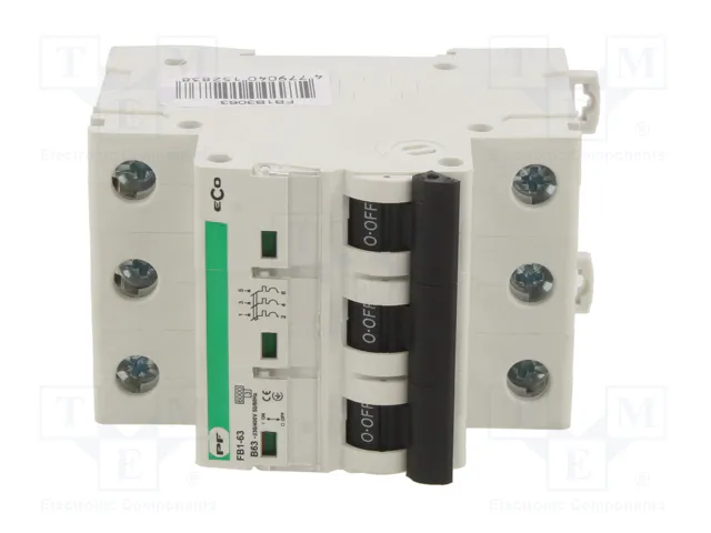 Promfactor Baltic Interruptor magnetotérmico ECO 3 polos 63A