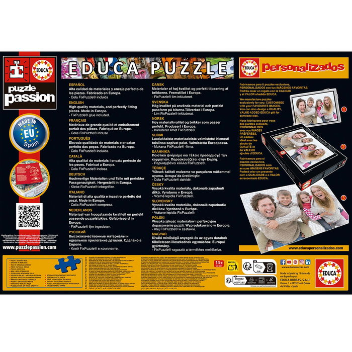 Educa Puzzle Enamorados en París de 1500 piezas