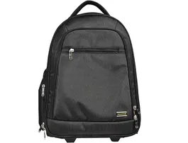 Exacompta Mochila Exactive Exabusiness para portátil hasta 15.6" con Ruedas y Candado TSA Negro