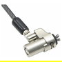 DICOTA D31540 Candado de Seguridad para Portátil con Cable de Llave, 3.2x4.5mm, 2m