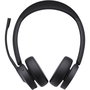 Yealink BH70 Dual UC Auriculares Inalámbricos Bluetooth USB-A para Oficina, Cancelación Activa de Ruido, Negro
