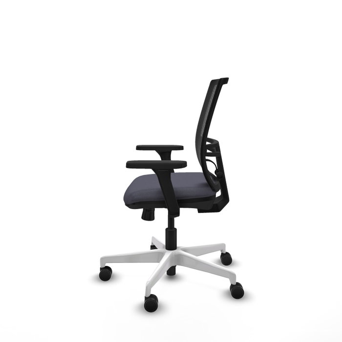 PIQUERAS Y CRESPO Silla de oficina Yunquera con mecanismo Sincro/Traslack, Gris oscuro y Negro PIQUERAS Y CRESPO Silla de oficina Yunquera con mecanismo Sincro/Traslack, Gris oscuro y Negro