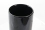 DKD Home Decor Vaso Negro Dorado Gres Metal Colonial Glam 8 x 10 x 8 cm (2 Unidades)
