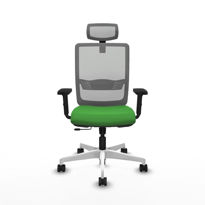 PIQUERAS Y CRESPO Silla de oficina Haches con mecanismo Sincro/Traslack Verde y Gris PIQUERAS Y CRESPO Silla de oficina Haches con mecanismo Sincro/Traslack Verde y Gris