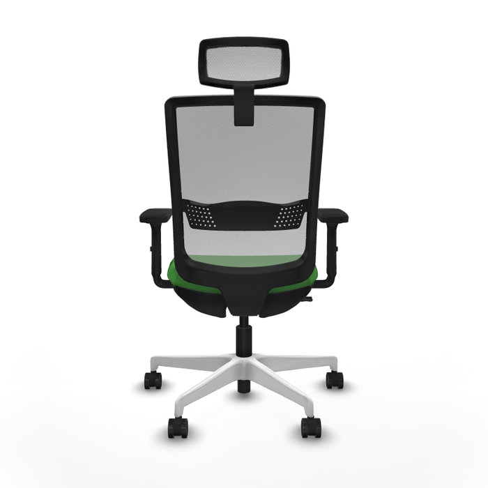 PIQUERAS Y CRESPO Silla de oficina Haches con mecanismo Sincro/Traslack Verde y Gris PIQUERAS Y CRESPO Silla de oficina Haches con mecanismo Sincro/Traslack Verde y Gris